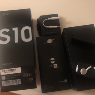 GALAXY S10空き箱&付属品