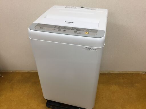 美品 パナソニック 5.0kg全自動洗濯機 NA-F50B10 2017年製