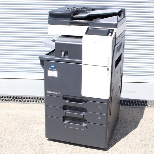 T882) コニカミノルタ カラー複合機 bizhub C227 2016年製 カウント115153枚 大型タッチパネル 自社配送/直取限定