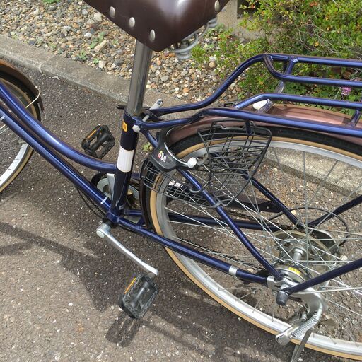 マルキン 27インチ自転車 LEDオートライト シマノ製外装6段ギア 中古美