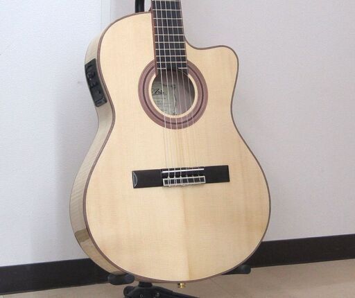 新品同様品 Aria アリア エレガット ギター A-48CE N クラシックギター ナチュラル 動作確認済み