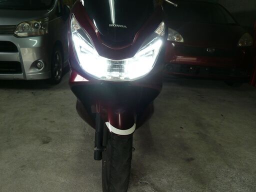 pcx125 JF56 社外マフラー 社外ミラー 21200㎞