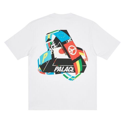 Tシャツ Palace Skateboards / TRI-FLAG T-SHIRT WHITE