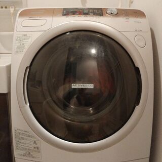 【6/2～9 引取限定】TOSHIBA　ドラム式洗濯機