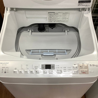 SHARP シャープ 洗濯機 ES-TX5B 5.5kg 2018年製
