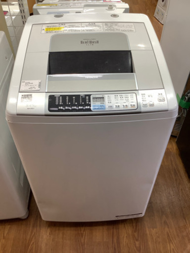 HITACHI 日立　縦型洗濯乾燥機　BW-D8LV 8.0kg 2011年製