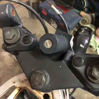 スズキ ガンマ50 不動鍵無し キック降ります! 部品取りやレストア