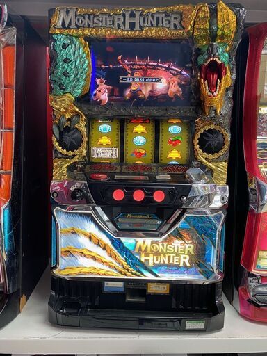 モンスターハンター 月下雷鳴 スロット実機 コインレス