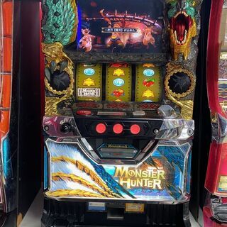 モンスターハンター 月下雷鳴 スロット実機 コインレス