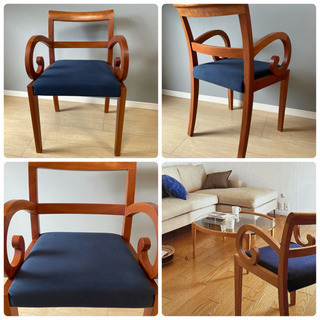 値下げ】ポラダ porada ガルボ アームチェア（チェリー材）アクタス