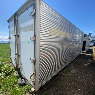 T17【格安】4トン箱 幅248cm長さ660cm高さ235cm コンテナ 物置 倉庫