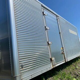 T17【格安】4トン箱 幅248cm長さ660cm高さ235cm コンテナ 物置 倉庫