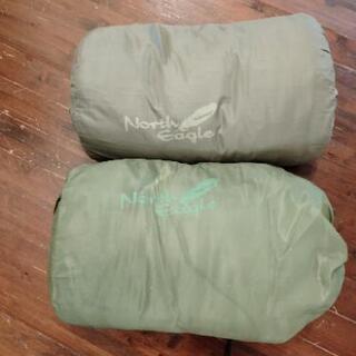 【ネット決済】【値下げ】2個セット　封筒型シュラフ　寝袋