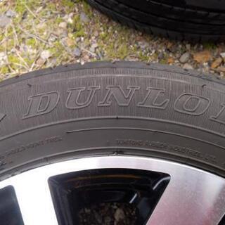 DUNLOP 165/65R14 4本アルミホイール付き