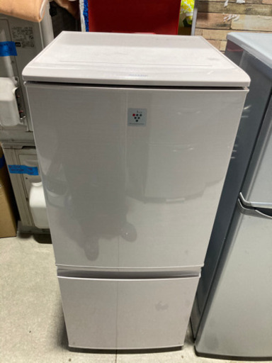 SHARP 137L 2ドア冷凍冷蔵庫 SJ-PD14A-C 2015年製