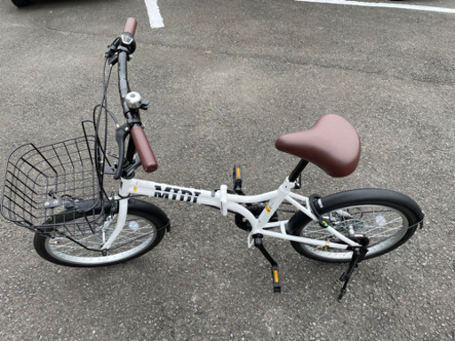極美品！　6速　ギア付　折り畳み自転車
