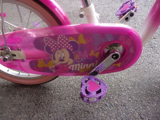 愛品館八千代店】ミニーマウス・ホッピングリボン 16インチ子供自転車
