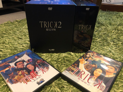 トリック TRICK1〜3、劇場版（超完全版・腸完全版）堤幸彦演出研究序説DVD