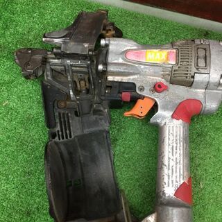 MAX HN-65Z1（恐らく） 高圧釘打ち機【リライズ野田愛宕店】【店頭取引
