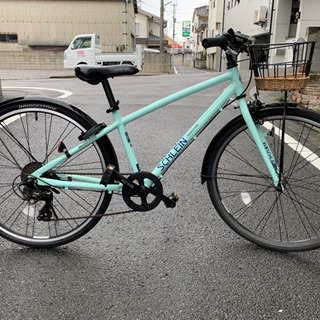 SCHLEIN ミントグリーン 自転車 前方バスケット付き SCHLEIN ミントグリーン 自転車 前方バスケット付き（レンタル