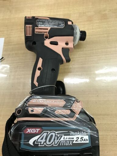 引取限定】マキタ 40Vインパクトドライバ TD001GDXFC 中古 限定色