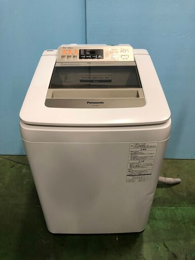 Panasonic パナソニック 全自動電気洗濯機 8.0kg NA-FA80H1 2014年製