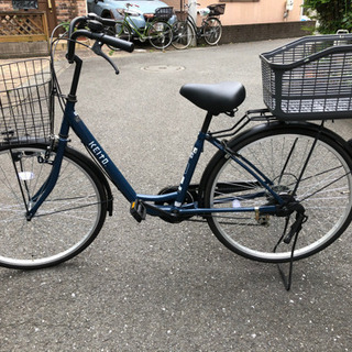 【ネット決済】KEITO自転車　26インチ　6段ギア付き　