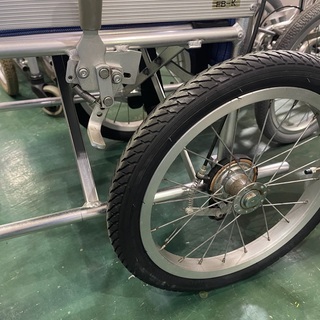 日進医療器　車椅子　FB-K 中古 ブルー