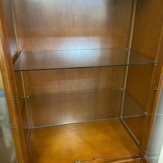 輸入家具　VAN TREIGHT 照明付　ガラスキャビネット　高級　中古 輸入家具 VAN TREIGHT 照明付 ガラスキャビネット 高級 中古 【公式通販】