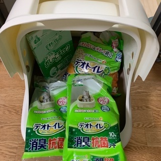 【ネット決済】デオトイレ本体　シート　抗菌サンド　セット