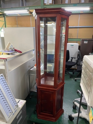 サンハーベスト　ガラスキャビネット コレクション　電源破損　中古 サンハーベスト ガラスキャビネット コレクション 電源破損 中古人気