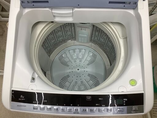 HITACHI/日立 8kg 洗濯機 BW-8WW 2016年製【ユーズドユーズ名古屋天白店】 J774
