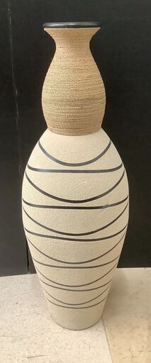 陶器花瓶 つぼ アジアン エスニック調 高さ98センチ【ユーズドユーズ名古屋天白店】 J775