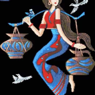 玉の玉十字刺繍です。