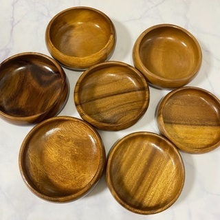 木製　木のお皿　ウッドボール