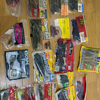 ルアーワームセット‼️　値下げ