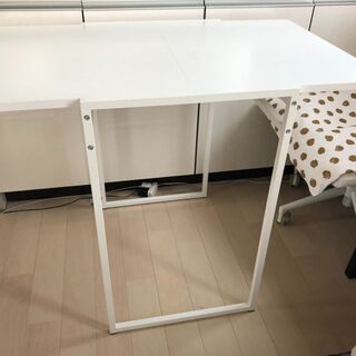 【ネット決済】IKEA折り畳みテーブル 使用期間半年 　ムッデウス