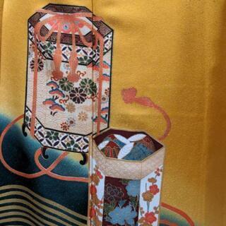 振袖F、長襦袢、袋帯、小物 7点セット