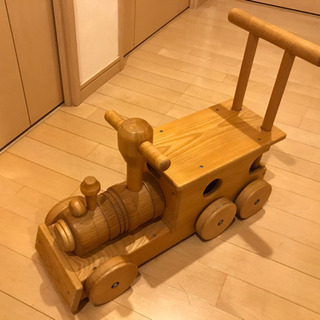 【ネット決済】値下げしました！　木製　汽車のおもちゃ ボーネルンド