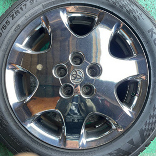 セルシオ　純正オプションメッキアルミ