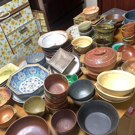 閉店店舗や飲食店で不用な和食器・お皿・小鉢・湯呑・茶碗・どんぶり等  