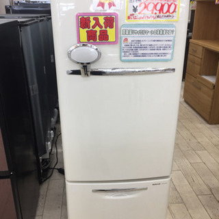 5/13入荷 7/5に値下げしました！！  【激レアレトロ品🐶】National  162L冷蔵庫  NR-B16RA  CMやドラマに使用されるお洒落なデザイン 丸っこい 可愛い  レトロ  ホワイト  クリーム色