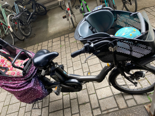 こども乗せ自転車　YAMAHA