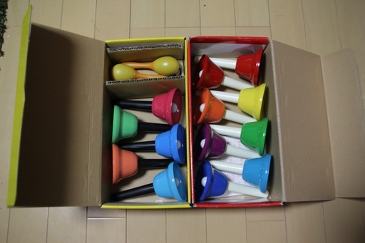 キッズプレイ ハンドベル楽器