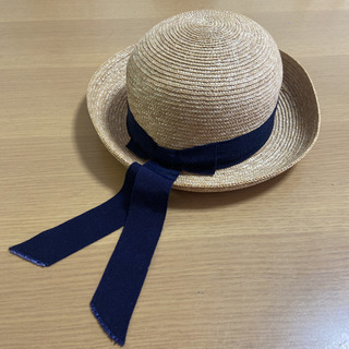 【ネット決済】ストローハット　麦わら帽子　子供用　54センチ