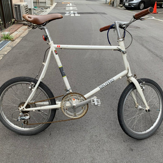 【ネット決済・配送可】BRUNO  自転車　ミニベロ