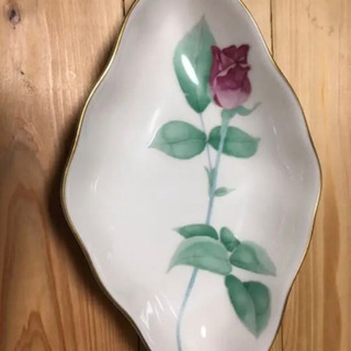 香蘭社　舟形皿