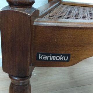  karimoku　三角コーナー棚