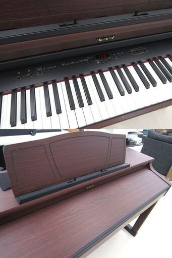 札幌市/清田区 Roland/ローランド 電子ピアノ HP-7SD-GP マホガニー 88