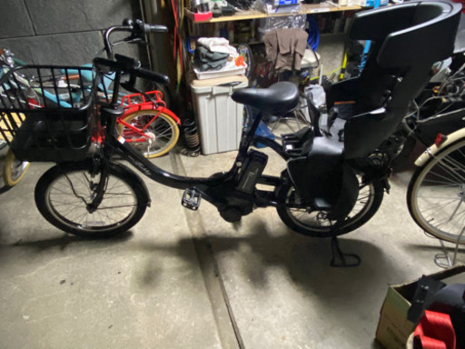 電動自転車チャイルドシート付きイオン限定カラー